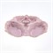 Менажница Leander Соната Мелкие цветы Розовый фарфор Кабаре 23см - фото 22134