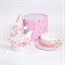 Подарочный набор Royal Classics 3 предмета (чайник + кружка + блюдце) Розовый - фото 22696