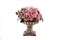 Цветы ваза Пиарл средняя белая Н-24,L-36 - фото 22953