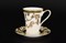 Набор кофейных пар Falkenporzellan Tosca Creme Gold 110мл(6 пар) - фото 23028