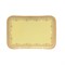 Блюдо Falkenporzellan Maxim Square - Lillet Yellow Gold 25,5 см - фото 23931