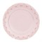 Набор тарелок Leander Соната мелкие цветы розовый фарфор 25 см - фото 25531