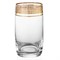 Набор стаканов для воды Bohemia Идеал Золото 380мл (6 шт) - фото 25749