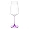 Набор бокалов для вина Bohemia Цветные ножки 450мл (6 шт),8*23 см - фото 26960
