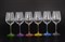 Набор бокалов для вина 350 мл Арлекино (6 шт) - фото 28095