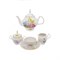 Чайный сервиз Bernadotte Весенние цветы 6 персон 17 предметов - фото 29495