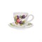 Набор чашка с блюдцем NUOVA CER Лесные ягоды 2 предмета 250 мл - фото 30804