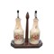 Набор из 2-х бутылок для масла и уксуса на деревянной подставке LCS Элианто 275 мл - фото 32508