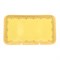 Блюдо прямоугольное Falkenporzellan Maxim Square - Lillet Yellow Gold 35 см - фото 32830