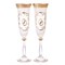 Набор свадебных фужеров для шампанского Bohemia (2шт) 220мл - фото 33143