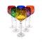 Набор бокалов для вина 220 мл Цветной хрусталь (6 шт) - фото 33876