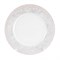 Набор тарелок Thun Яна Серый мрамор с розовым кантом 26см(6 шт) - фото 33921