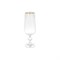Набор фужеров для шампанского V-D 180 мл (6 шт) Золотой узор - фото 34260