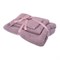 Набор полотенец Pavia Stripe Lilac 30*30. 50*85,75*150 (3шт) - фото 35790