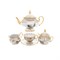 Чайный сервиз на 6 персон Queen's Crown Aristokrat Охота бежевая 15 предметов - фото 36216