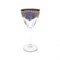 Набор бокалов для вина Astra Gold Natalia Golden Blue Decor 210мл (6 шт) - фото 37449