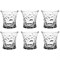 Набор стаканов для виски "Molecules" 200 мл Crystal Bohemia (6 штук) - фото 38612