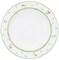 Набор тарелок глубокая 23 см 6 шт; "Menuet", декор "Роза, зеленая отводка" - фото 39950
