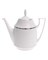 Чайник 1250 мл с крышкой ; "LOUISE", декор "Отводка платина" - фото 42399