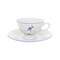 Набор чайных пар Repast Гуси классическая чашка (6 пар) 200 мл - фото 45080