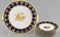 Набор для торта "Золотая роза" Кобальт Leander 7 предметов (тарелки 17 см) - фото 51497