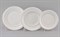 Набор тарелок на 6 персон "Платиновая лента" Соната Leander 18 предметов - фото 51604