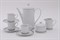 Сервиз кофейный "Платиновая отводка" Сабина Leander на 6 персон 15 предметов - фото 51653
