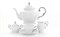 Сервиз чайный на 6 персон "Платиновая отводка" Эла Leander 15 предметов - фото 51671