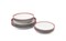 Набор тарелок на 4 персоны "HYGGELYNE" Красные узоры Leander 12 предметов - фото 51976