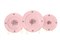 Набор тарелок на 6 персон "Розовые цветы, Соната" розовый фарфор Leander 18 предметов - фото 51984