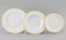 Набор тарелок на 6 персон "Золотая отводка" Сабина Leander 18 предметов - фото 51992