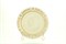 Набор тарелок 25 см "Золотой орнамент, слоновая кость" Соната Leander (6 штук) - фото 52042