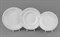 Набор тарелок на 6 персон "Серый Узор, слоновая кость" Соната Leander 18 предметов - фото 52065