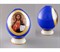 Подсвечник - яйцо пасхальный "Спаситель" №2 Синий Leander - фото 52462