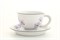 Чашка с блюдцем 350 мл "Цветочная коллекция" Келт Leander (сиреневые цветы) - фото 52794