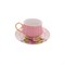 Набор чайных пар Royal Classics Розовый тюльпан 200мл 6шт - фото 52817
