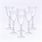 Набор бокалов для белого вина "PARUS" 185 мл Crystalite Bohemia (6 штук) - фото 52918
