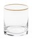 Набор стаканов для виски "LARUS" 320 мл "Отводка золото" Crystalite Bohemia (6 штук) - фото 53086