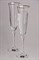 Набор фужеров для шампанского "ASIO" 190 мл "Отводка золото" Crystalite Bohemia (6 штук) - фото 53211