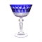 Фужер для мартини Кристина 180 мл Цветной хрусталь синий (1 шт) - фото 54739