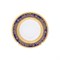 Набор глубоких тарелок Falkenporzellan Constanza Cobalt Gold 23 см(6 шт) - фото 55413