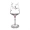 Бокал для вина Crystalex Bohemia Арлекино (розовый) 350мл (1 шт) - фото 57502