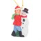 Подвесная фигурка Repast Мальчик со снеговиком 4*1*6 см - фото 57877