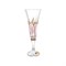 Набор фужеров для шампанского Wellington Evpas Pink 180 мл - фото 59123