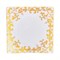 Набор тарелок квадратных Tosca White Gold 21см (6 шт) - фото 62559