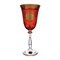 Фужер для вина красный  Анжела Версаче Богемия B-G (1 шт) - фото 63570