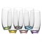 Набор стаканов для воды "MERGUS" Color mix 6 цветов 470 мл (6 штук) - фото 64481