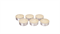 Набор плавающих свечей Adpal Зимний пейзаж (6 шт) 17/3,8 см аромат рождественского пирога - фото 64668