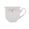 Чашка кофейная Thun Констанция серый орнамент отводка платина 150 мл (1 шт) - фото 65655