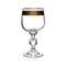  Набор бокалов для вина 150 мл Золотой лист Клаудия Кристалайт (6 шт) - фото 65776